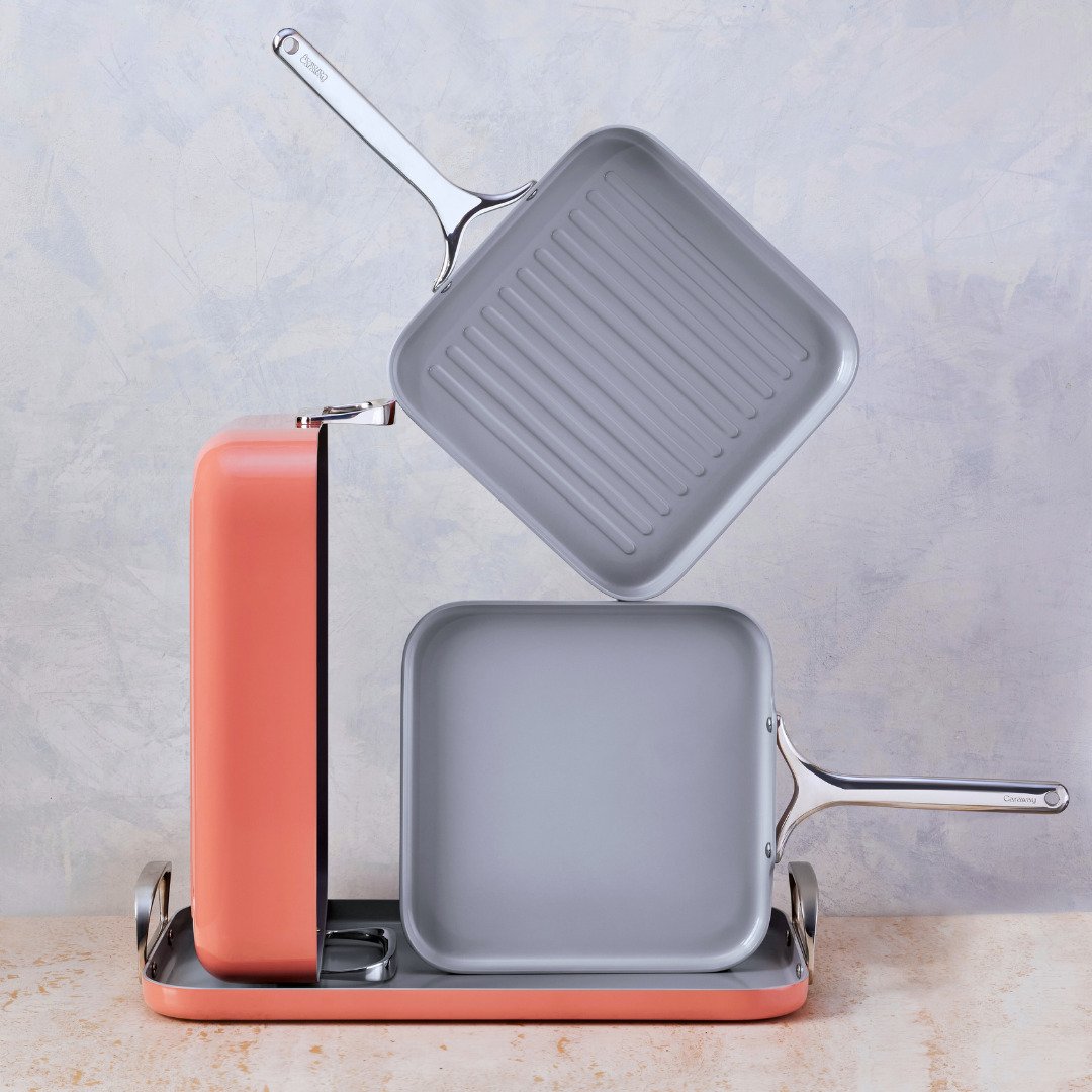 It’s Safe to Say That Things Just Got Edgy at Caraway, and We Can’t Get Enough.  Meet Their Newest Drop: Squareware.